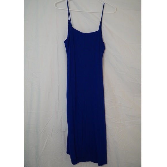 Blue Slip Dress - Picture 2 of 2